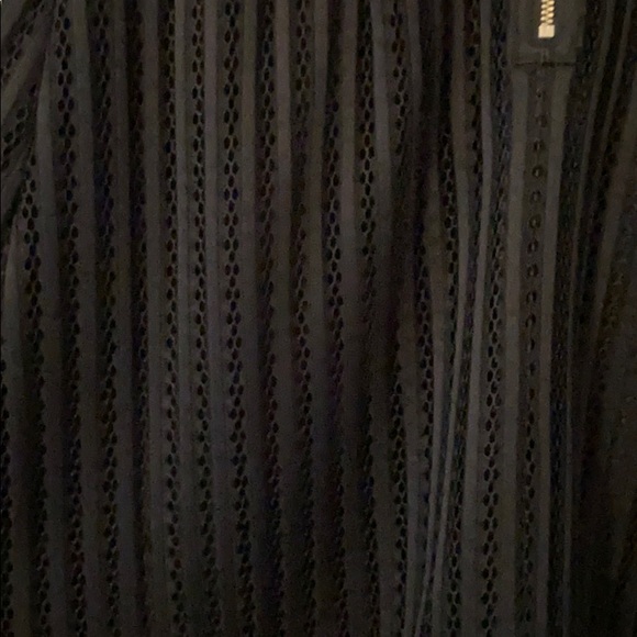 J. Crew Factory Black Lace Dress Size 00 - Picture 2 of 6